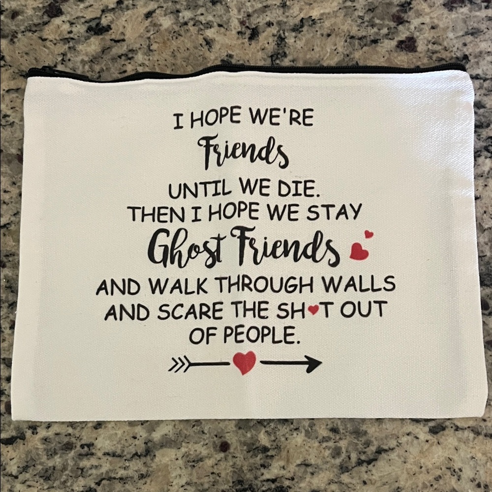 Funny “Friends” Zipper Pouch